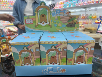 Capybara Swing Figurine (BCMini, Blind Box) - Bitz & Buttons
