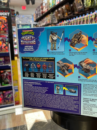 Air Force Mutation Donatello (Vintage Teenage Ninja Turtles Mighty Mutations, TMNT Playmates) SEALED - Bitz & Buttons