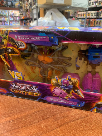 Cliffjumper VS Tarantulas, Squeezeplay, Tarn 4 Pack (Transformers Legacy United 40th Anniversary, Hasbro) NEW/OPEN BOX - Bitz & Buttons