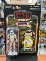 Clone Trooper FOIL VC15 (Star Wars Vintage Collection, Hasbro) SEALED