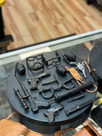 Double Agent with Accessories (Vintage Mike Hazard, Marx Toys) Loose - Bitz & Buttons