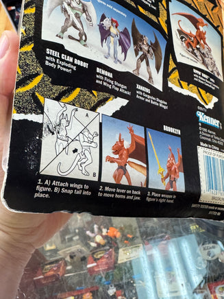 Brooklyn with Striking Horns (Vintage Gargoyles, Kenner) SEALED - Bitz & Buttons