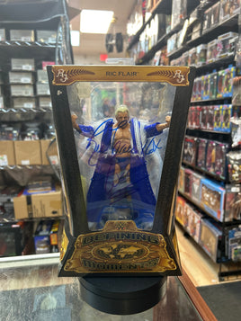 Ric Flair -Defending Moments- (WWE, Mattel) **SIGNED** - Bitz & Buttons