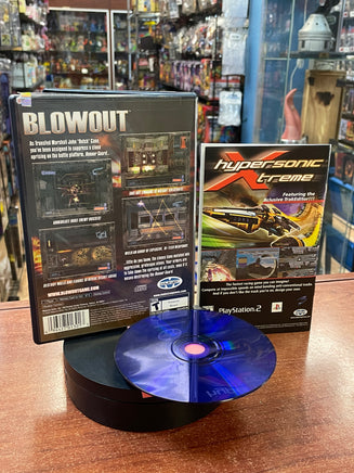 Blowout (PS2 Sony Playstation, Video Game) **TESTED** - Bitz & Buttons