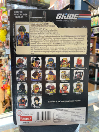 Scrap-Iron (Vintage GI Joe, FunSkool) Sealed - Bitz & Buttons