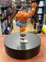 Purple Ultimate Warrior with Custom Belt (Vintage WWF WWE, Hasbro) - Bitz & Buttons