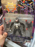 Stealth Venom (Vintage Marvel Spiderman, Toybiz) SEALED - Bitz & Buttons