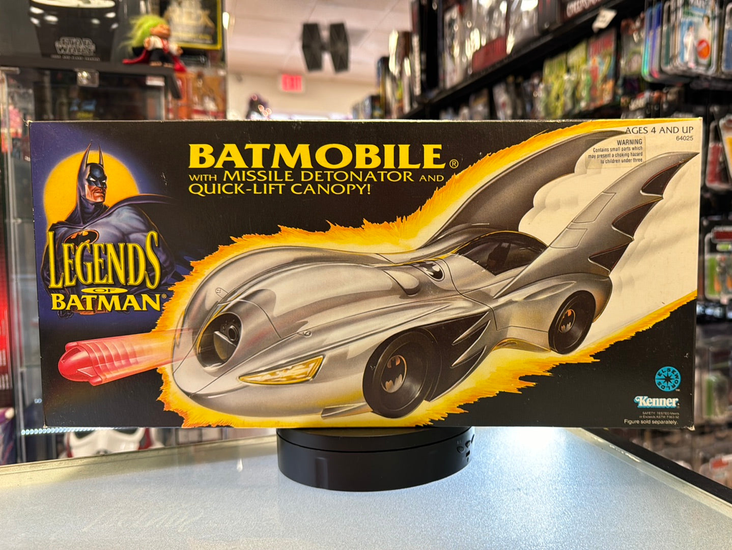 ミニカー BATMOBILE with Hidden Missile Launcher Batmobile with Hidden Missile Launcher. The New Natman Adventures