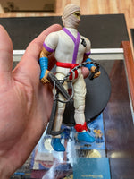 White Dragon Ninja with Accessories (Vintage Rambo, Coleco)
