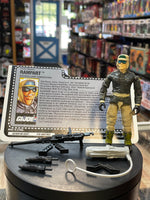 Shoreline Rampart with File Card (Vintage GI Joe, Hasbro) **COMPLETE** - Bitz & Buttons