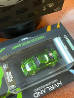 RWB Porsche 930 Green Diecast 1/64 (NVRLAND Collectibles, Trash Panda's ) SEALED - Bitz & Buttons