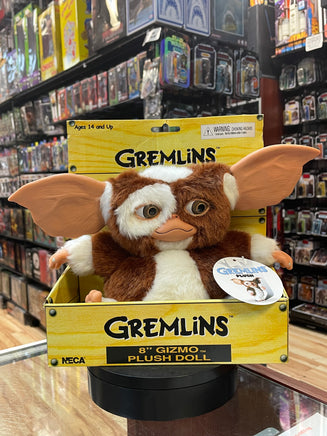 Gizmo Plush Doll 8” (The Gremlins, NECA) - Bitz & Buttons