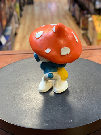 Mushroom 20118 Smurf (Vintage PEYO, Schleich) - Bitz & Buttons