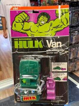 Incredible Hulk Van Zoom Power Ejector (Vintage Marvel 1979, AHI) Sealed