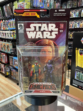 Boba Fett & RA-7 Droid #81 (Star Wars Comic Packs, Dark Horse, Hasbro) SEALED - Bitz & Buttons