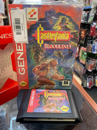 Castlevania Bloodlines (Sega Genesis, Vintage Video Games) COMPLETE - Bitz & Buttons