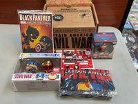Captain America Civil War Box (Funko Pop! Collector Corps, Marvel) - Bitz & Buttons