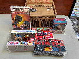 Captain America Civil War Box (Funko Pop! Collector Corps, Marvel) - Bitz & Buttons