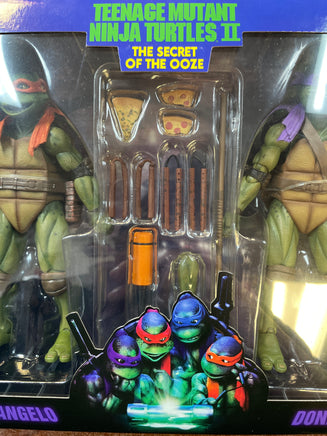 Michelangelo & Donatello -2 Pack- (Neca, TMNT TSOTO) **SEALED** - Bitz & Buttons