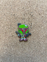 Mini Boba fett (Walt Disney World, Pin Traders) - Bitz & Buttons