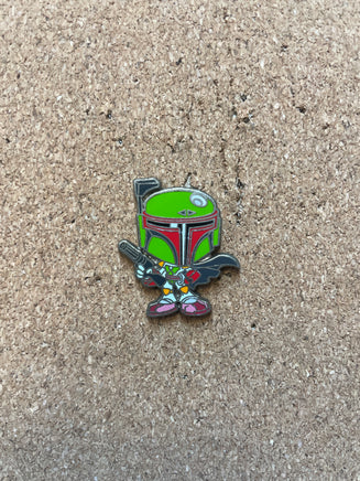 Mini Boba fett (Walt Disney World, Pin Traders) - Bitz & Buttons