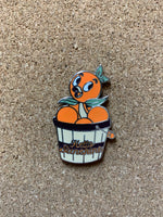 Flower And Garden Orange Bird (Walt Disney World, Pin Traders)