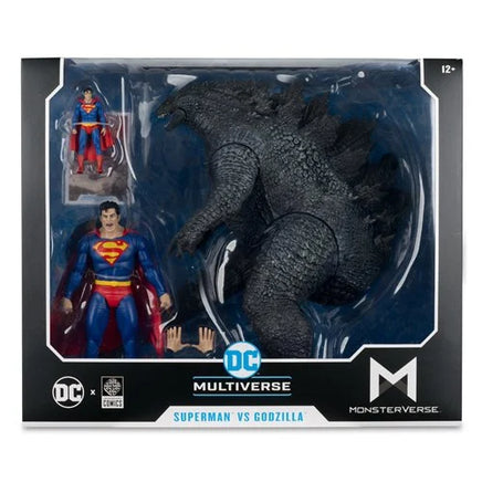 Superman Vs. Godzilla (DC Multiverse, McFarlane) - Bitz & Buttons