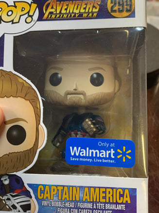 Infinity War Captain America #299 (Funko Pop, Marvel) EXCLUSIVE - Bitz & Buttons