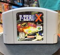 F-zero X (N64 Nintendo, Video Game) **TESTED**