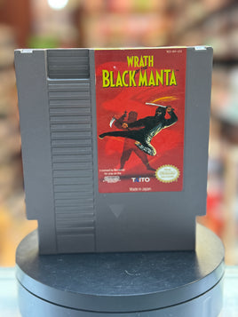 Wrath of the black Manta (Nintendo NES, Video Game) Tested Working