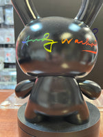 Andy Warhol Fright Wig Self-Portrait 8" (KidRobot, Masterpiece Dunny) OPEN BOX - Bitz & Buttons