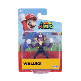 Waluigi 2.5" (Jakks Pacific, Super Mario Brothers)