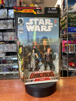 Quinlan Vos & Vilmarh Grahrk #19 (Star Wars Comic Packs, Dark Horse, Hasbro) SEALED - Bitz & Buttons