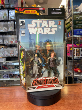 Quinlan Vos & Vilmarh Grahrk #19 (Star Wars Comic Packs, Dark Horse, Hasbro) SEALED - Bitz & Buttons