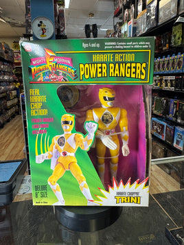 Karate Action Yellow Ranger Trini (Vintage MMPR Power Rangers, Bandai) SEALED - Bitz & Buttons