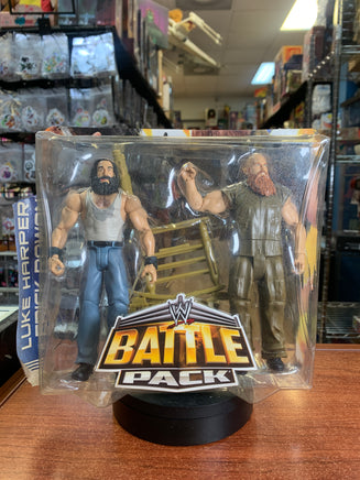 Luke Harper & Erick Rowan (WWE Basic, Mattel) - Bitz & Buttons