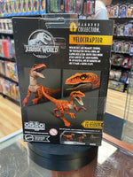 Orange Velociraptor (Jurassic Park Hammond Collection, Mattel) SEALED - Bitz & Buttons