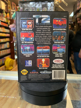 Terminator 2: The Arcade Game (Sega Genesis, Vintage Video Games) COMPLETE - Bitz & Buttons