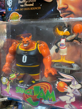 Daffy Duck & Pound (Vintage Space Jam, Playmates) SEALED - Bitz & Buttons