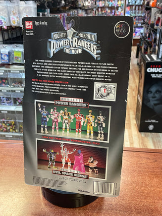 Auto Morphin Metallic White Ranger (Vintage MMPR Power Rangers, Bandai) **SEALED** - Bitz & Buttons