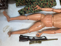 Adventure Team White Tiger Hunt (Vintage 12” GI Joe, Hasbro) **Original** - Bitz & Buttons