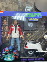 Keno W/ Scooter Signed by Ernie Reyes (NECA, TMNT Ninja Turtles) SEALED - Bitz & Buttons