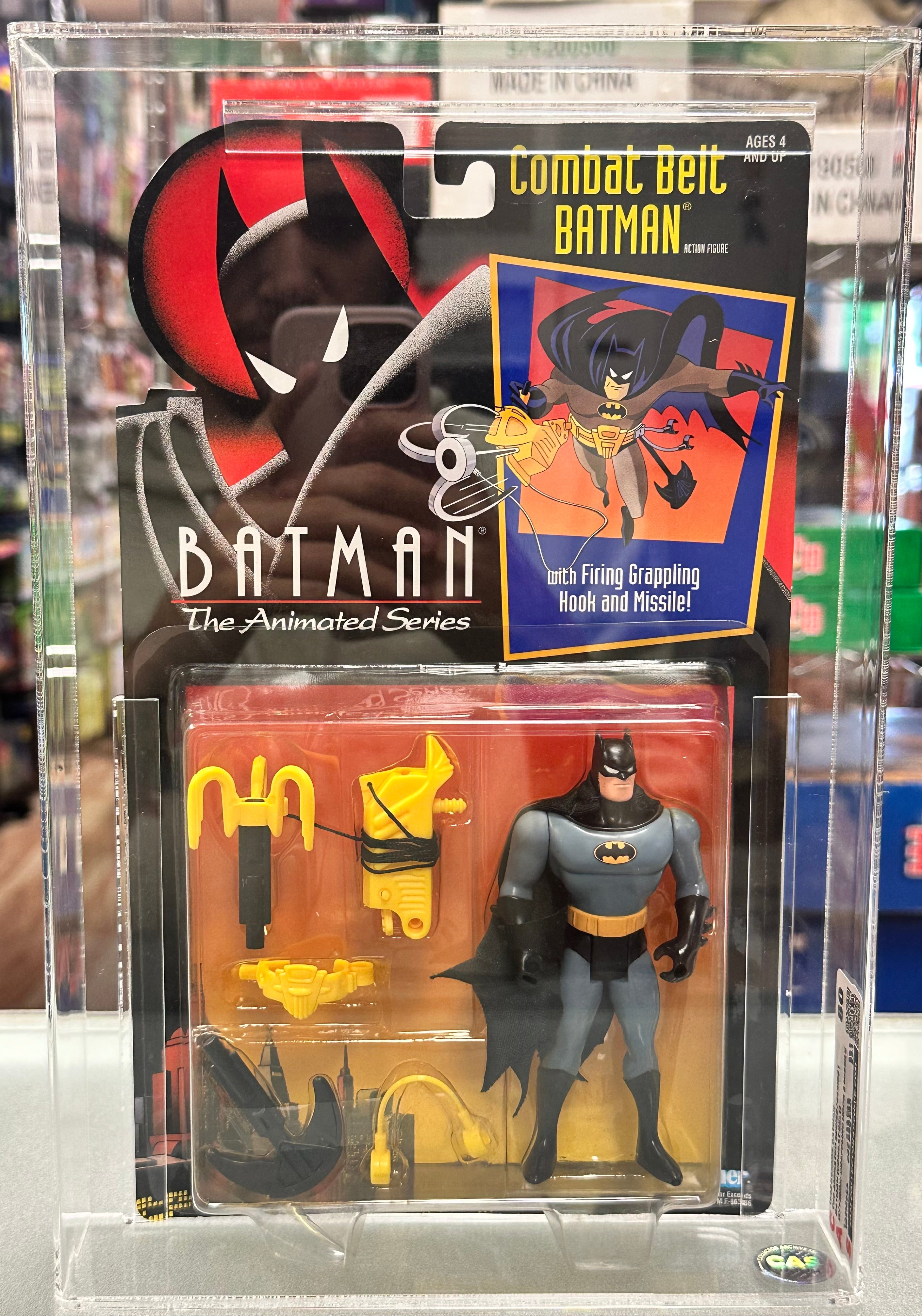 1992 Combat Belt Batman (Animated Batman, Kenner) GRADE: 80+| Bitz