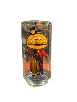 Mayor McCheese Portrait (Vintage Happy Meal Glasses, McDonalds)