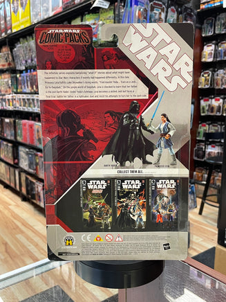 Infinites Princess Leia & Darth Vader #4 (Star Wars Comic Packs, Dark Horse, Hasbro) SEALED - Bitz & Buttons