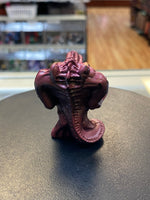 Purple Demon with Egg (Vintage Micro Alien Hunters,Trendmasters) COMPLETE - Bitz & Buttons