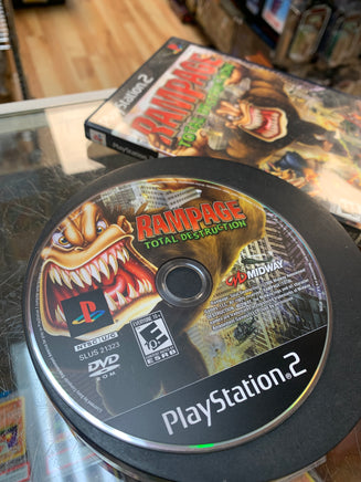 Rampage Total Destruction (Sony Playstation PS2, Video Game) **COMPLETE** - Bitz & Buttons