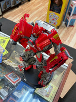 Red Ironhide Asia Exclusive Leader Class (Transformers Dark Of The Moon, Hasbro) INCOMPLETE