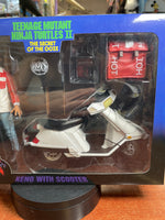 Keno with Scooter (NECA, TMNT Ninja Turtles) SEALED - Bitz & Buttons