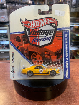 Parnelli '70 Fort Mustang Boss 302 Vintage Racing (Hot Wheels Premium, Mattel) SEALED - Bitz & Buttons